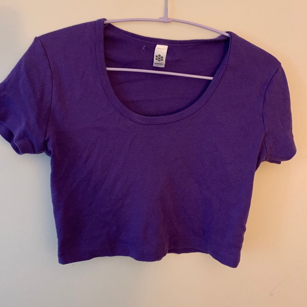 American Apparel crop top